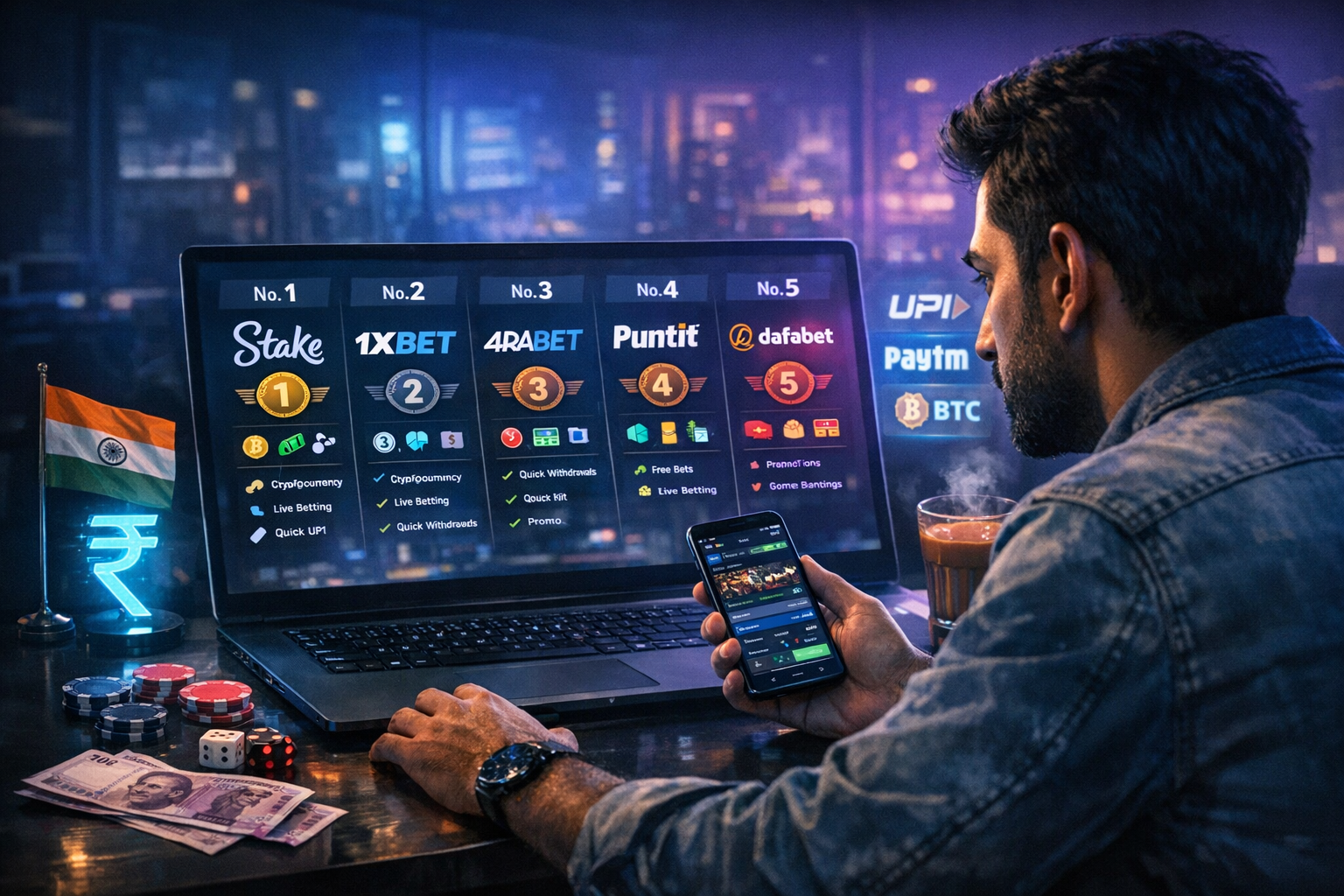 Experts Rank India's Leading Online Betting Platforms for Key Features