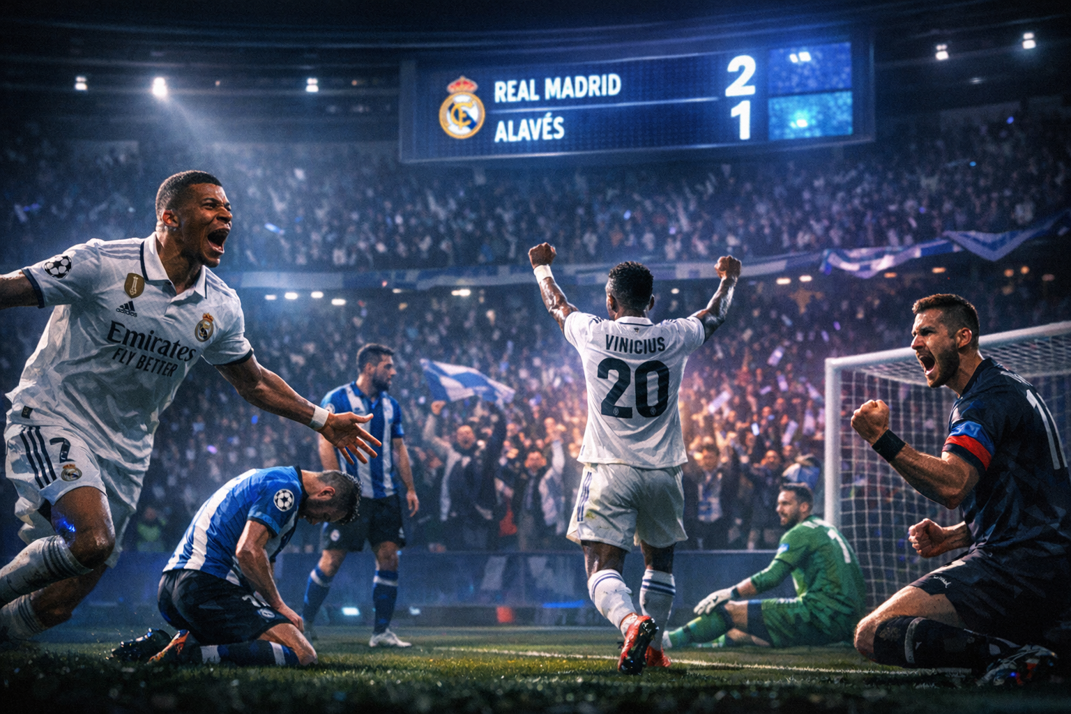 Real Madrid Halts Decline with 2-1 Victory Over Deportivo Alavés at Bernabéu